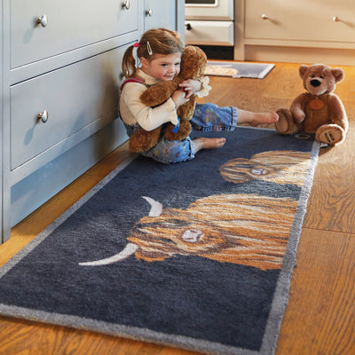 Highland Cow 1 Washable Doormat 2