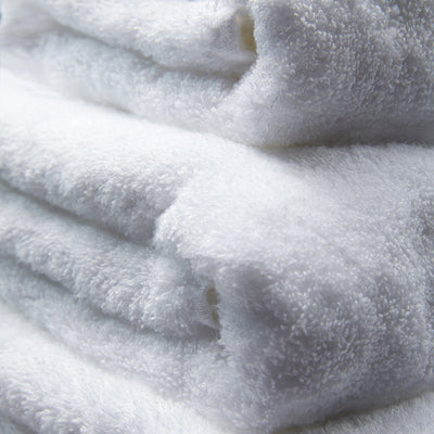 Hug Bamboo Luxury Bath Towels - White 4