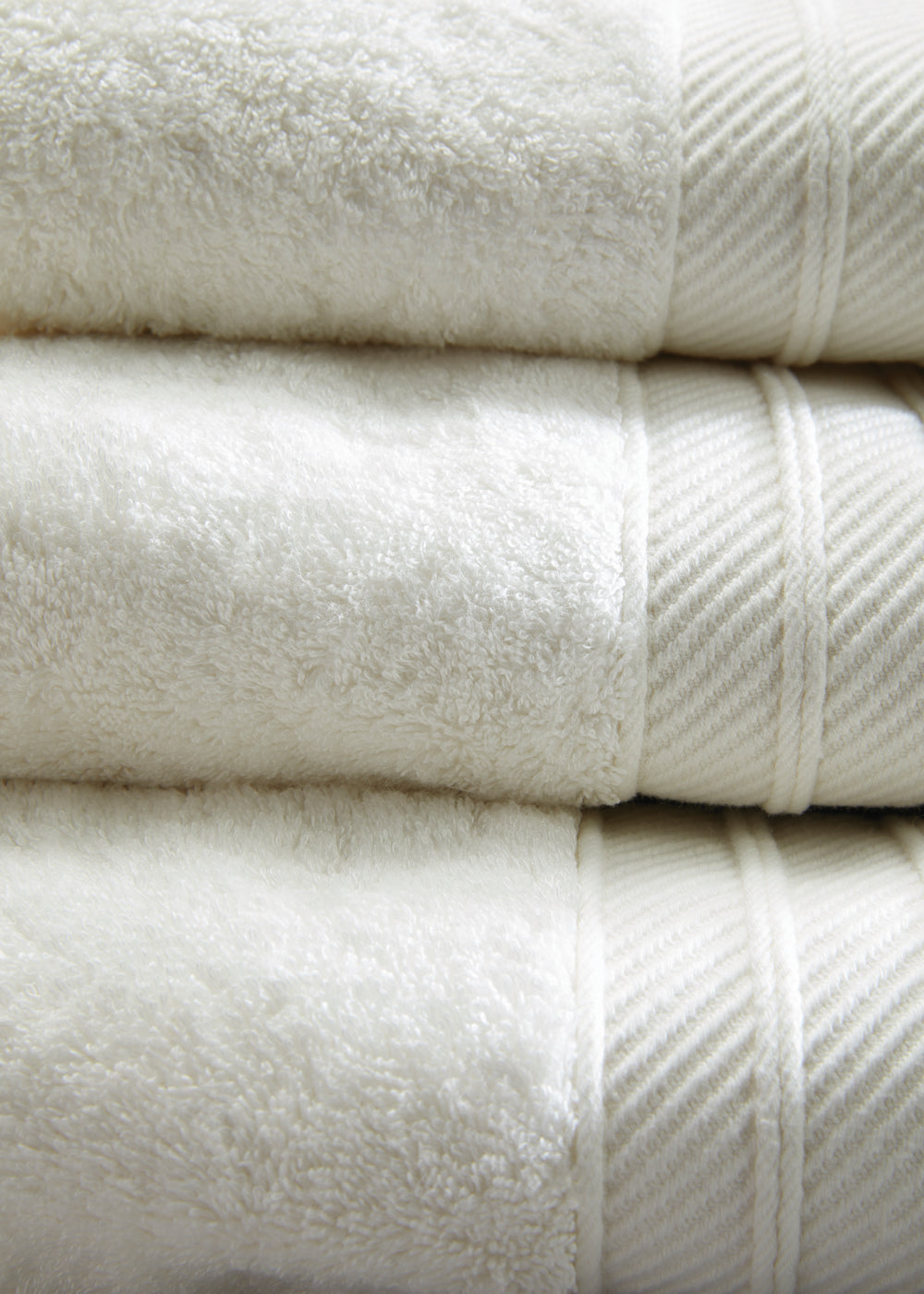 Hug Bamboo Luxury Bath Towels - Cream 3