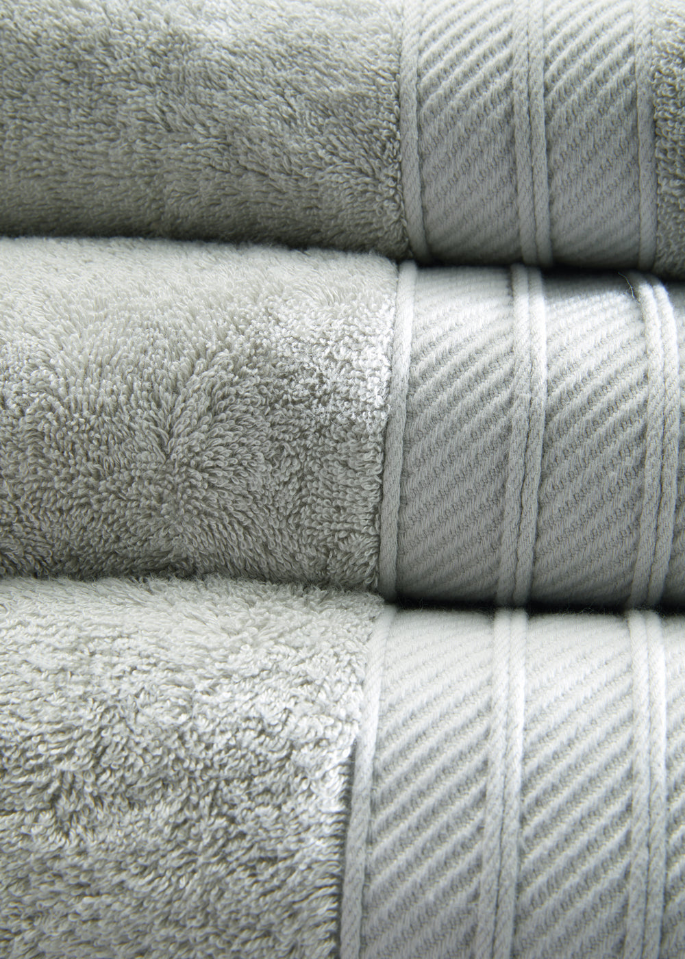 Hug Bamboo Luxury Bath Towels - Grey 3