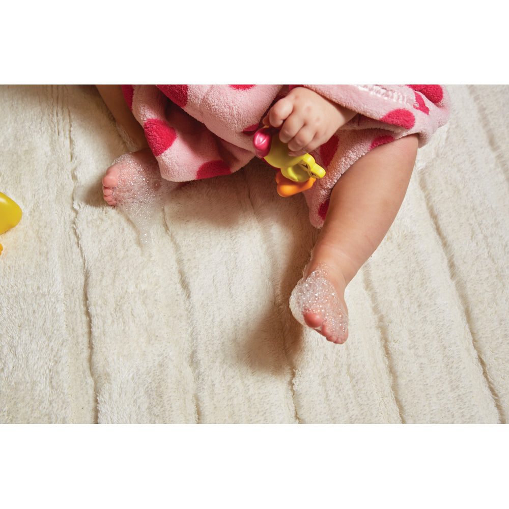 Bamboo Stripe Cream Bathmat 3