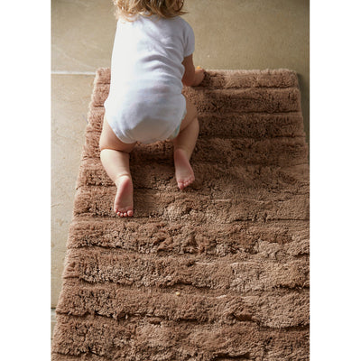 Bamboo Stripe Latte Bathmat 3
