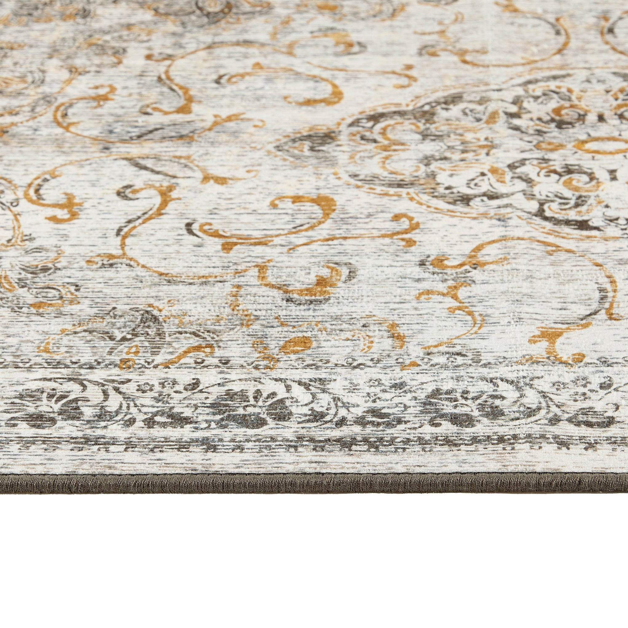 Hug Rug Baroque Washable Rug Texture Close Up