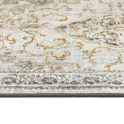Hug Rug Baroque Washable Rug Texture Close Up