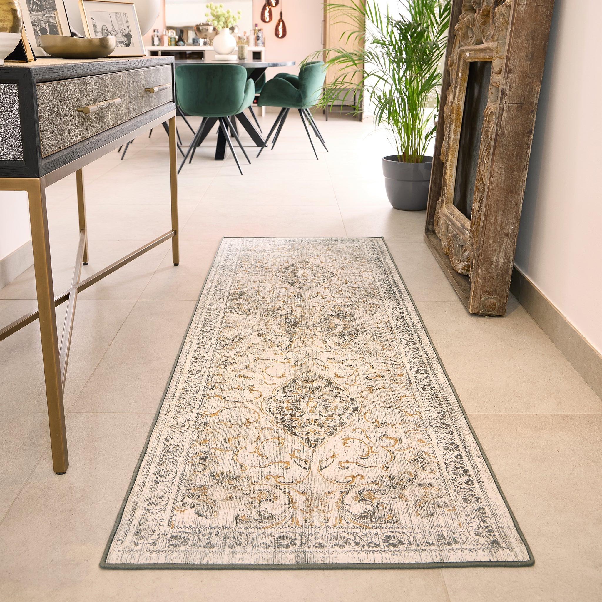 Hug Rug Baroque Washable Kitchen Runner