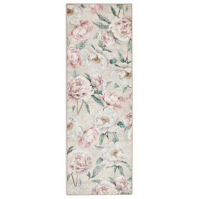 Blooming Peonies Pink Eco-Washable Runner 6