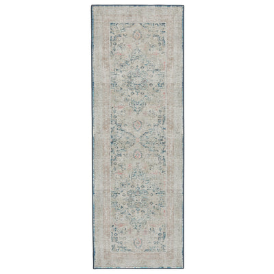 Hug Rug Classical Blue Washable Runner