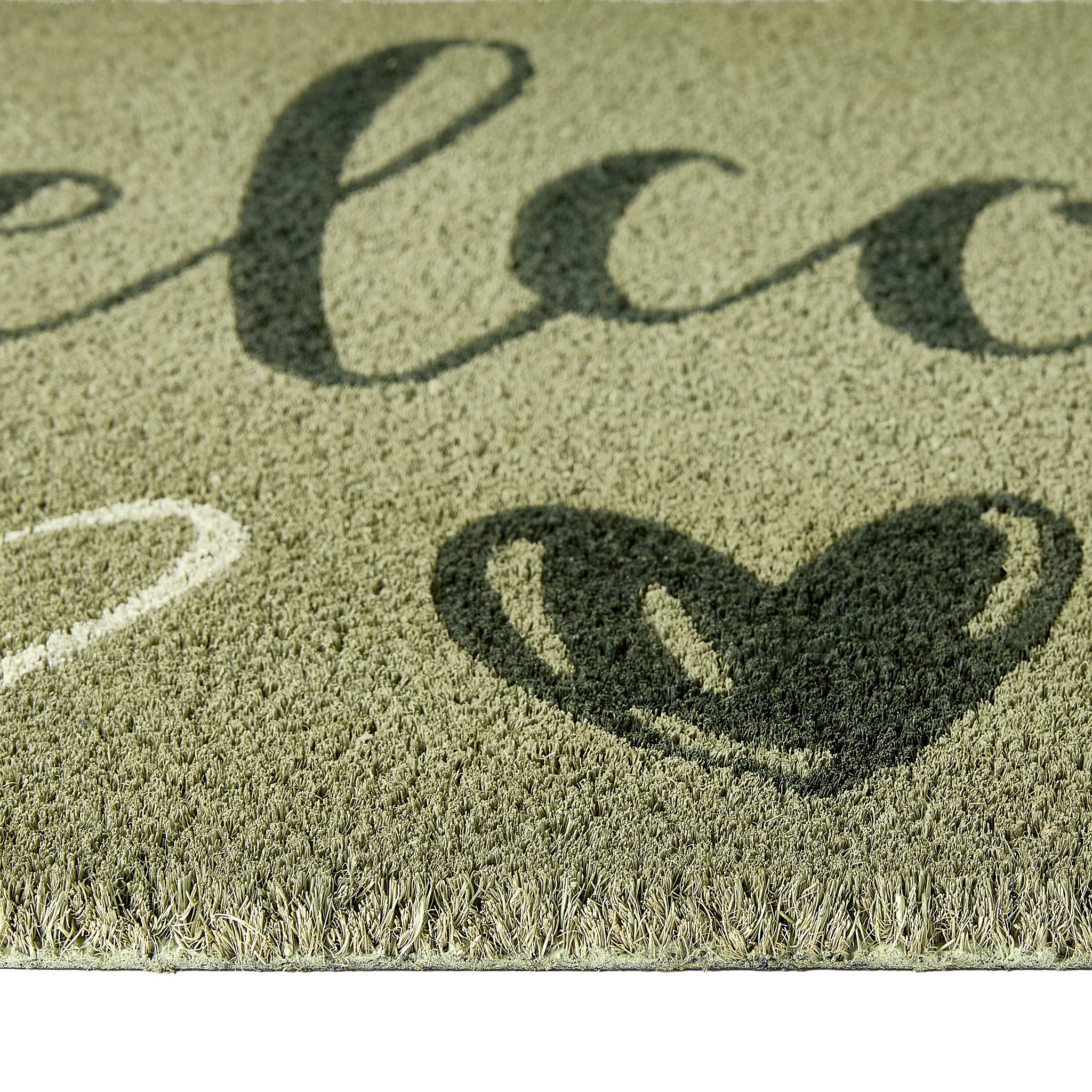 Welcome Sage Coir Doormat 4