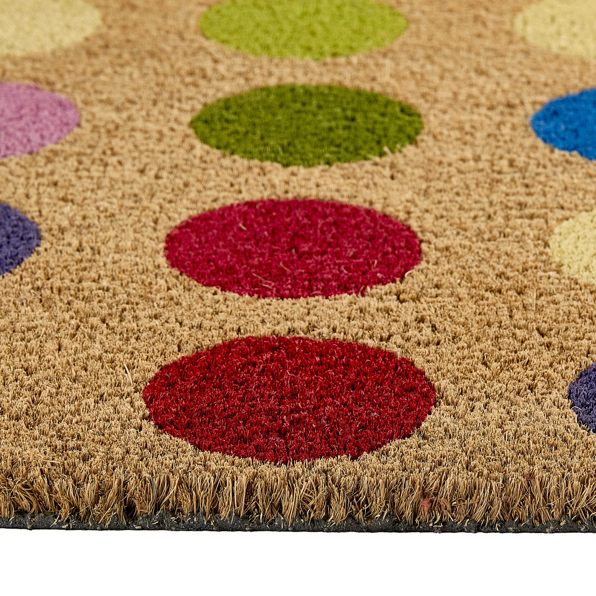 Spots Coir Doormat 4