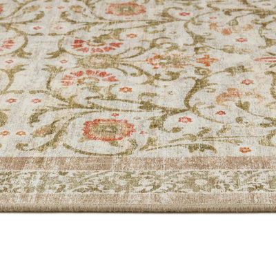 Hug Rug Country Paisley Washable Rug Texture Close Up