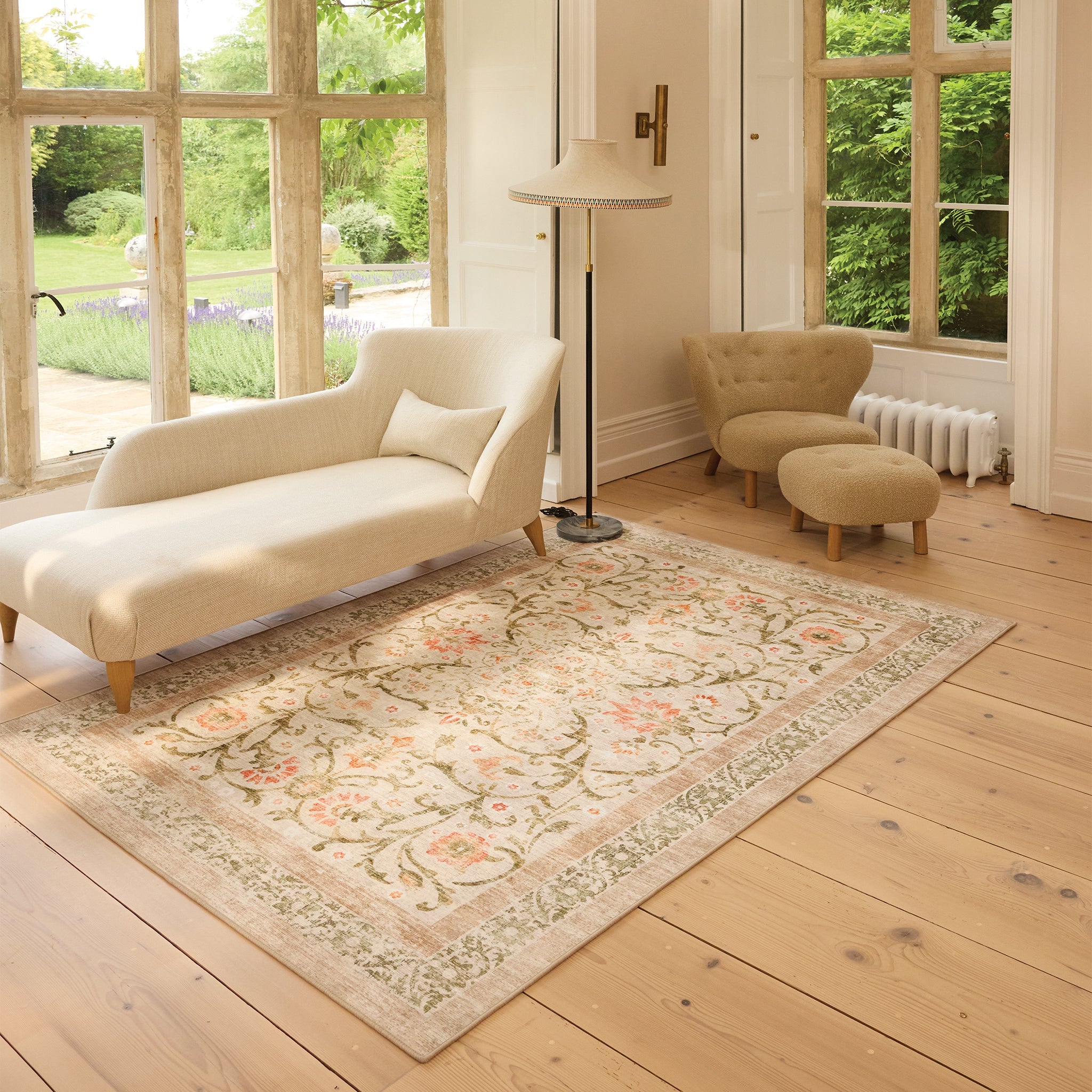 Hug Rug Country Paisley Washable Area Rug