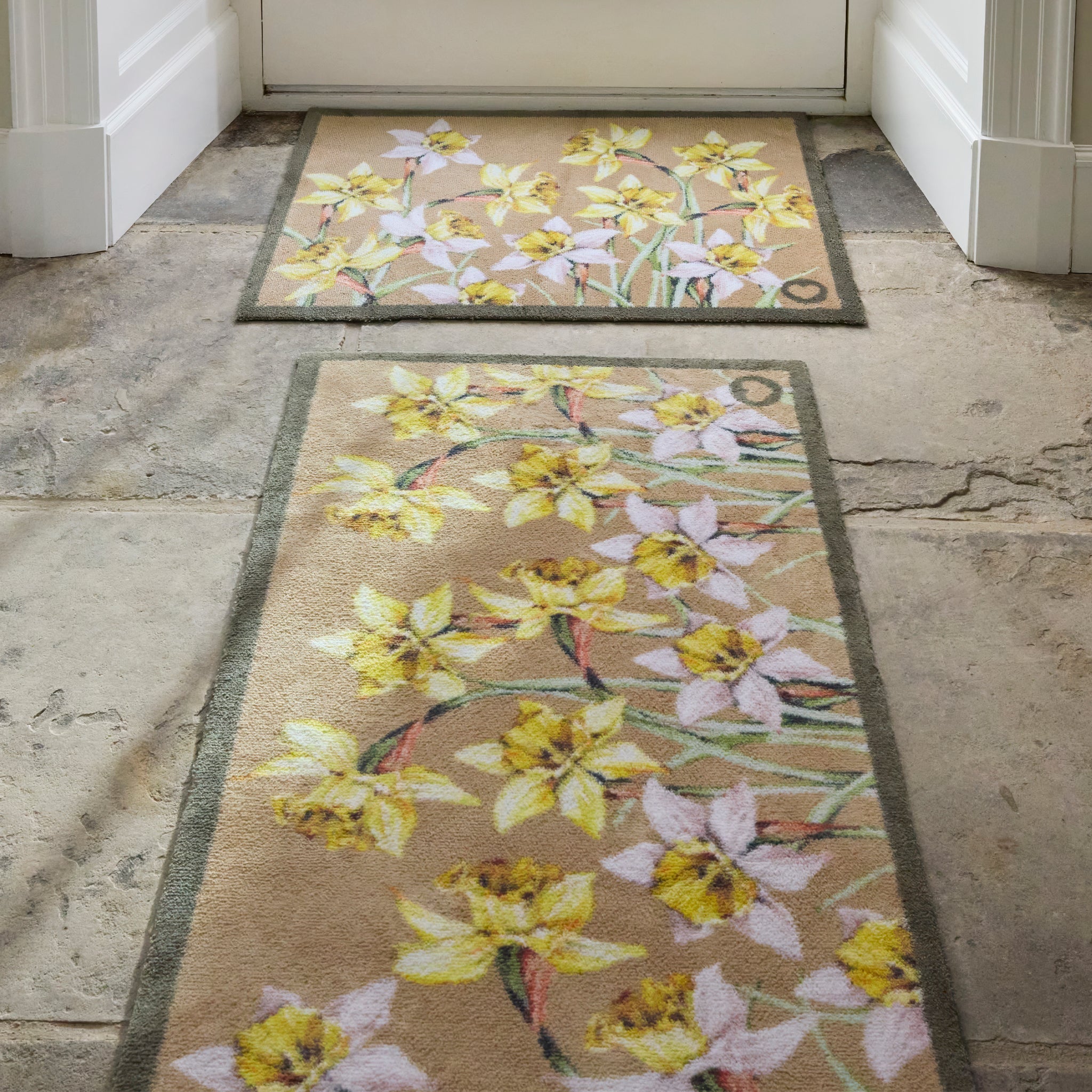 Daffodil Blooms Washable Doormat 4