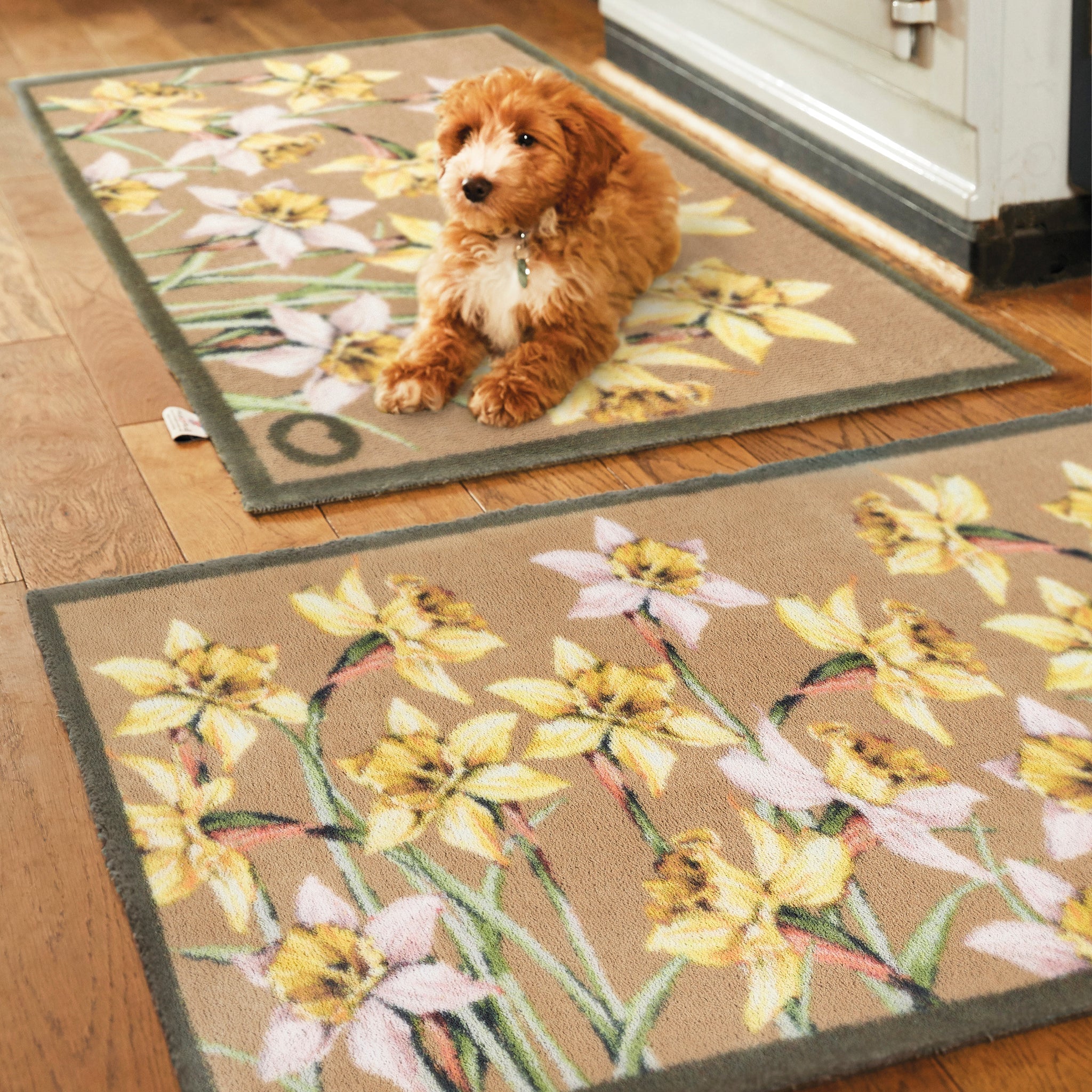 Daffodil Blooms Washable Doormat 5