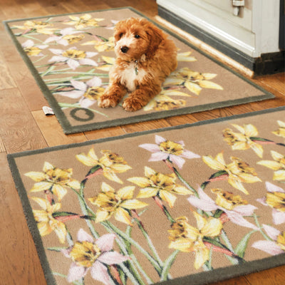 Daffodil Blooms Washable Doormat 5