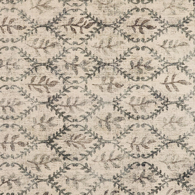 Hug Rug English Garden Washable Rug Pattern Close Up