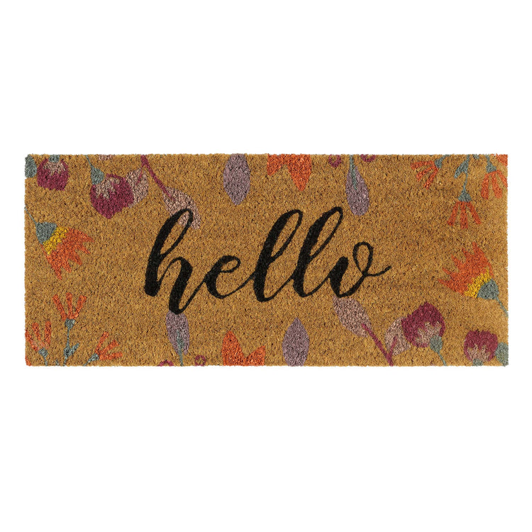 Coir Insert Floral Hello