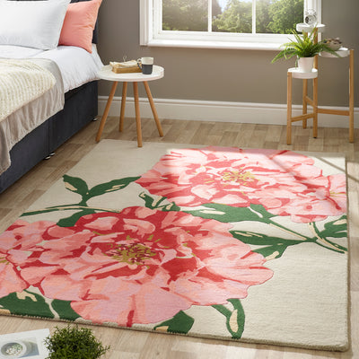 Flowerpop Rug Pink