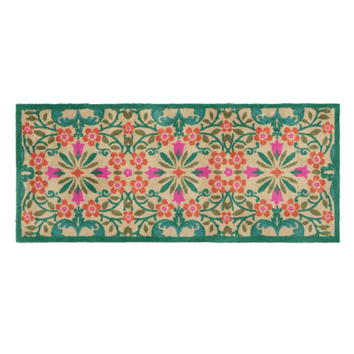 Folk Floral Washable Doormat 5
