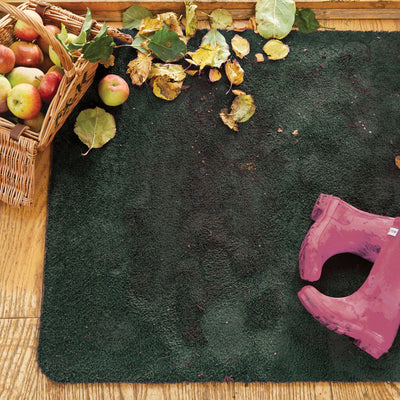 Sense - Forest Green Washable Doormat 2