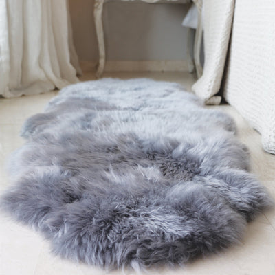 Genuine Sheepskin Rug Grey 7