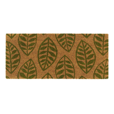 Green Leaves Coir Doormat 3