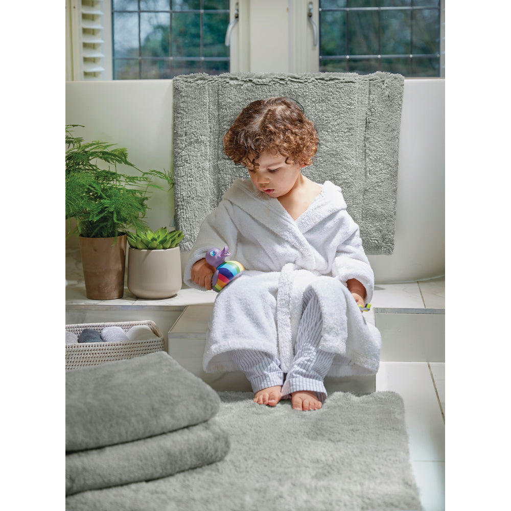 Bamboo Plain Grey Bathmat 3