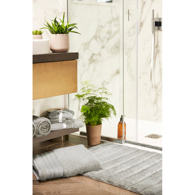 Bamboo Stripe Grey Bathmat 2