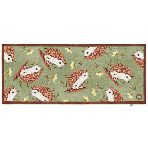 Hedgehog Friends Washable Doormat