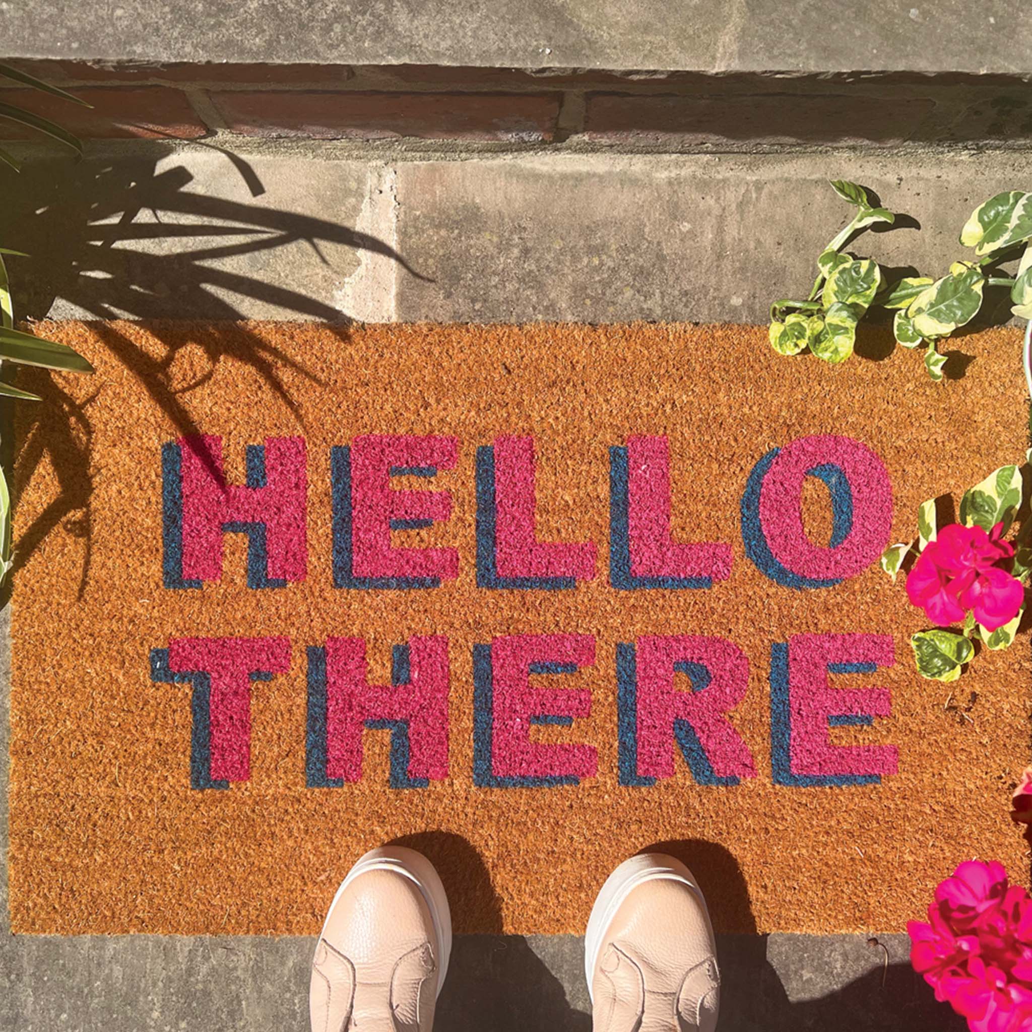 Hello There Coir Doormat 3