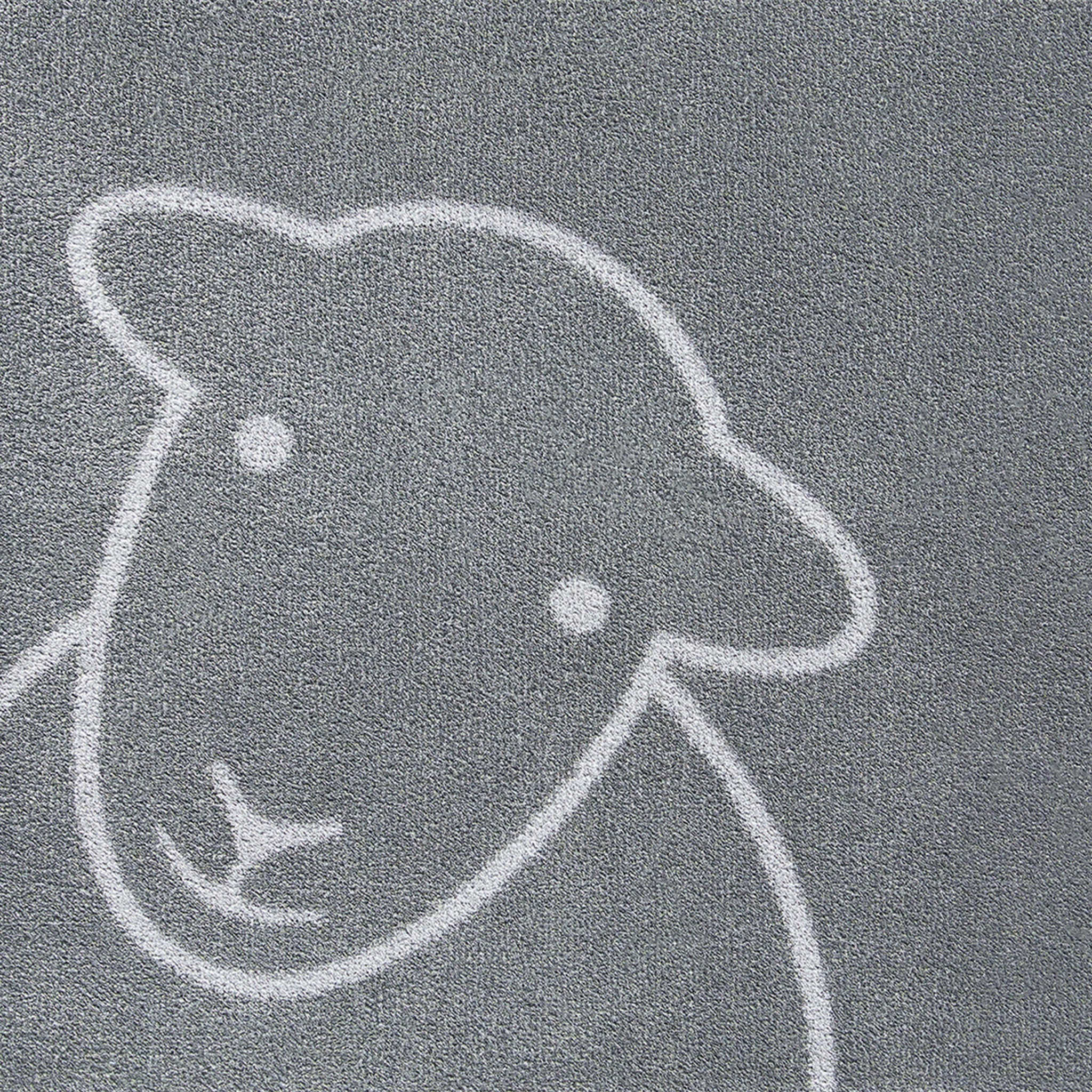 Hello Grey Herdy Washable Doormat 4