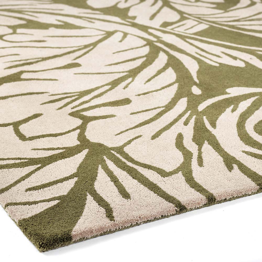 Heritage Floral 2 Rug Moss 4