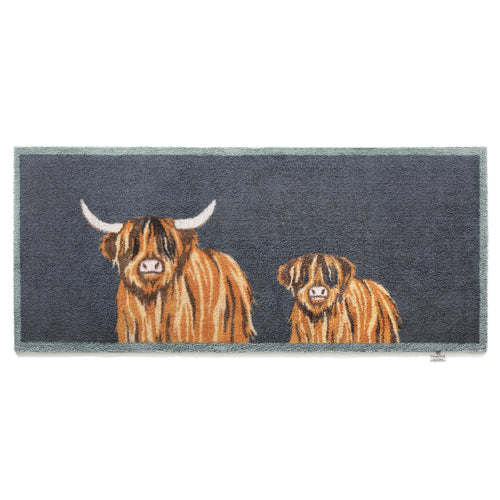 Highland Cow 1 Washable Runner 6