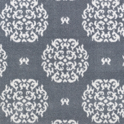 Home 44 Grey Cotton Washable Doormat 5