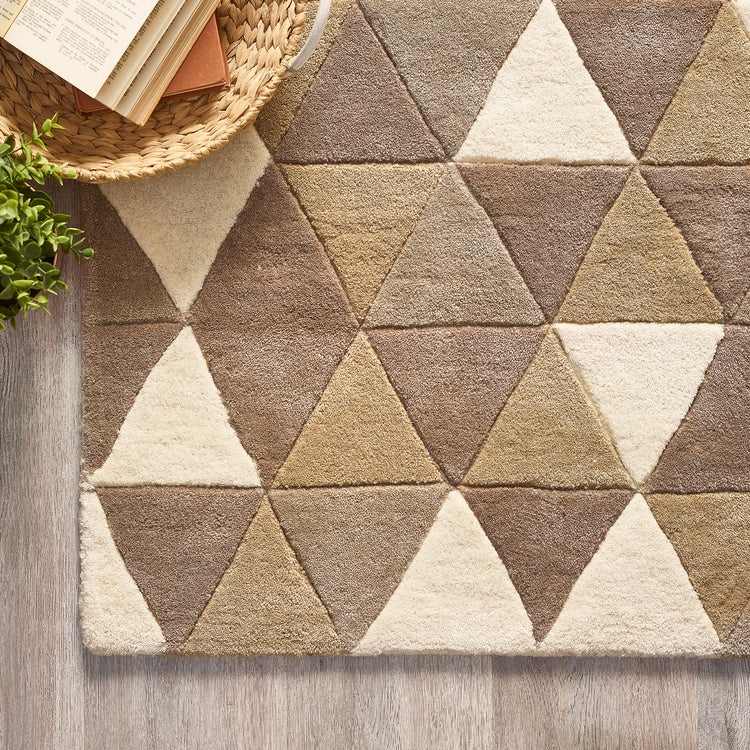 Honeycomb Rug Natural