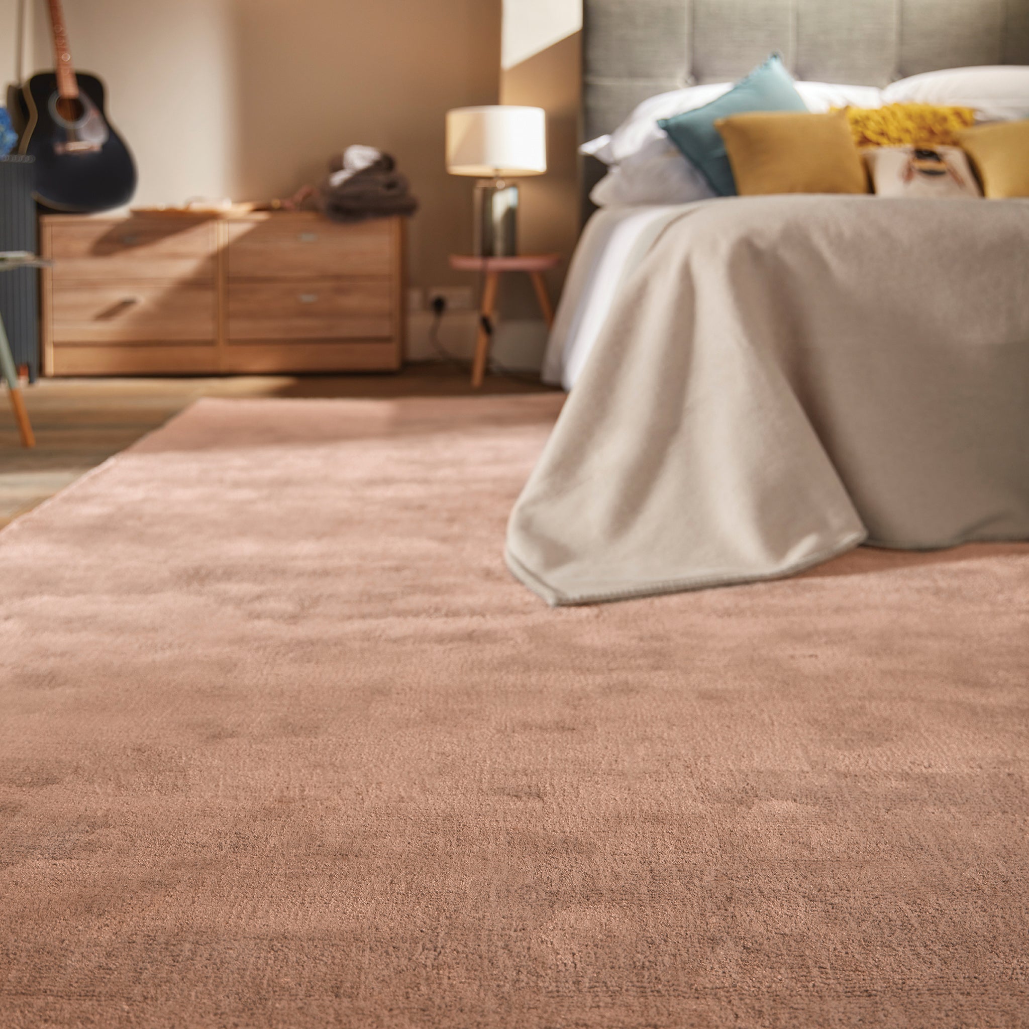 Hush Rug Coral Pink 3