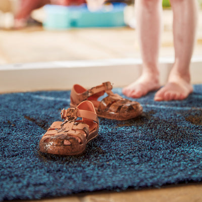 Plain Fleck - Indigo Doormat