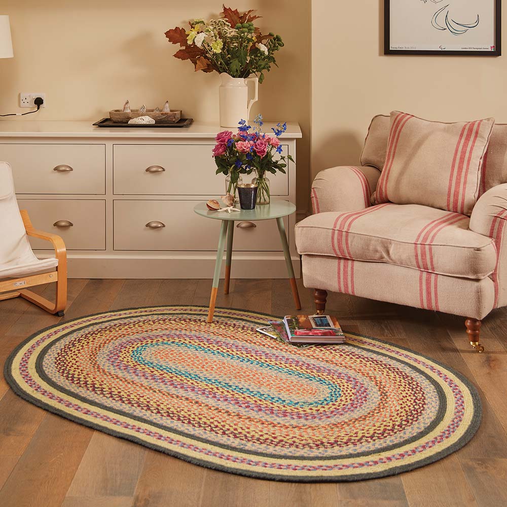 Jute Extra Colourful Multi Rug 4