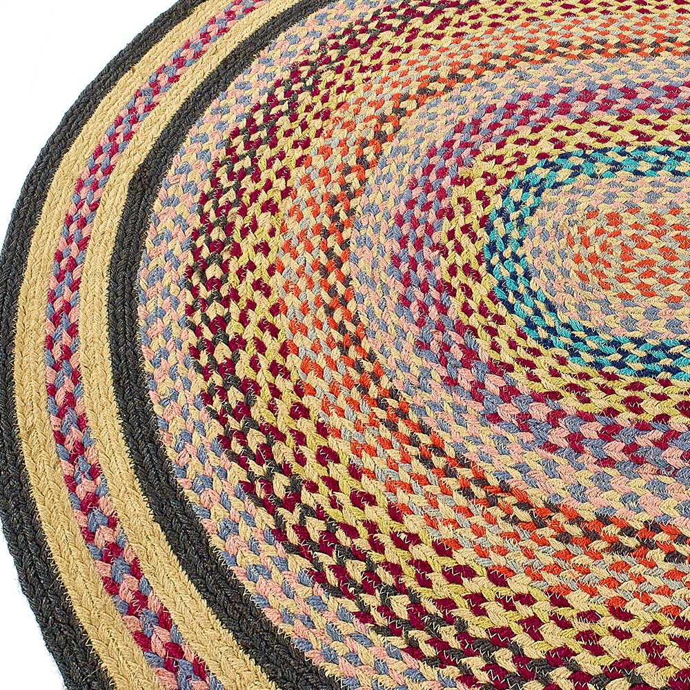 Jute Extra Colourful Multi Rug 3