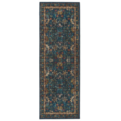 Hug Rug Midnight Paisley Washable Runner