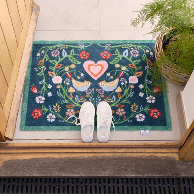 Nature 35 Love Birds Washable Doormat 2