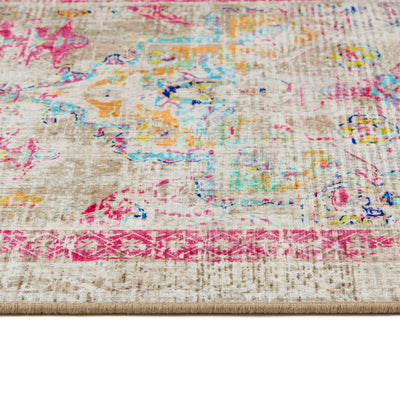 Hug Rug Neo Classical Washable Rug Texture Close Up