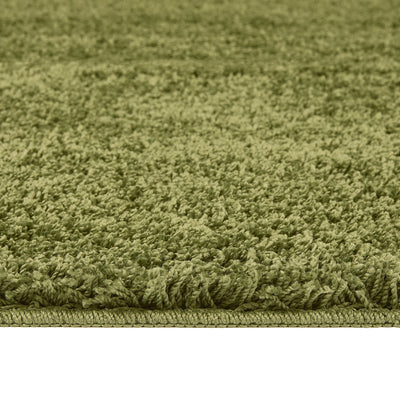 My Rug Washable in Olive Green Pile Height
