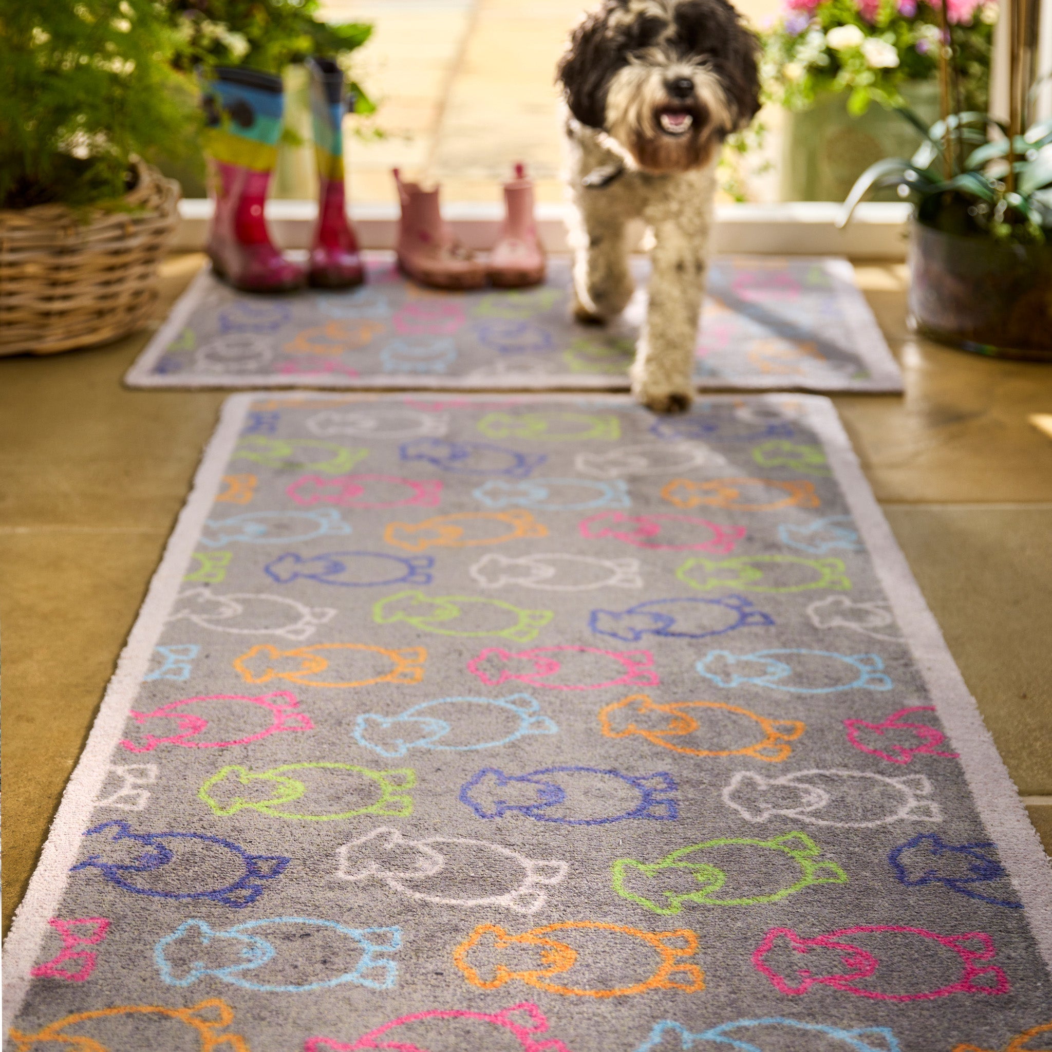 Outline Herdy Washable Doormat 4