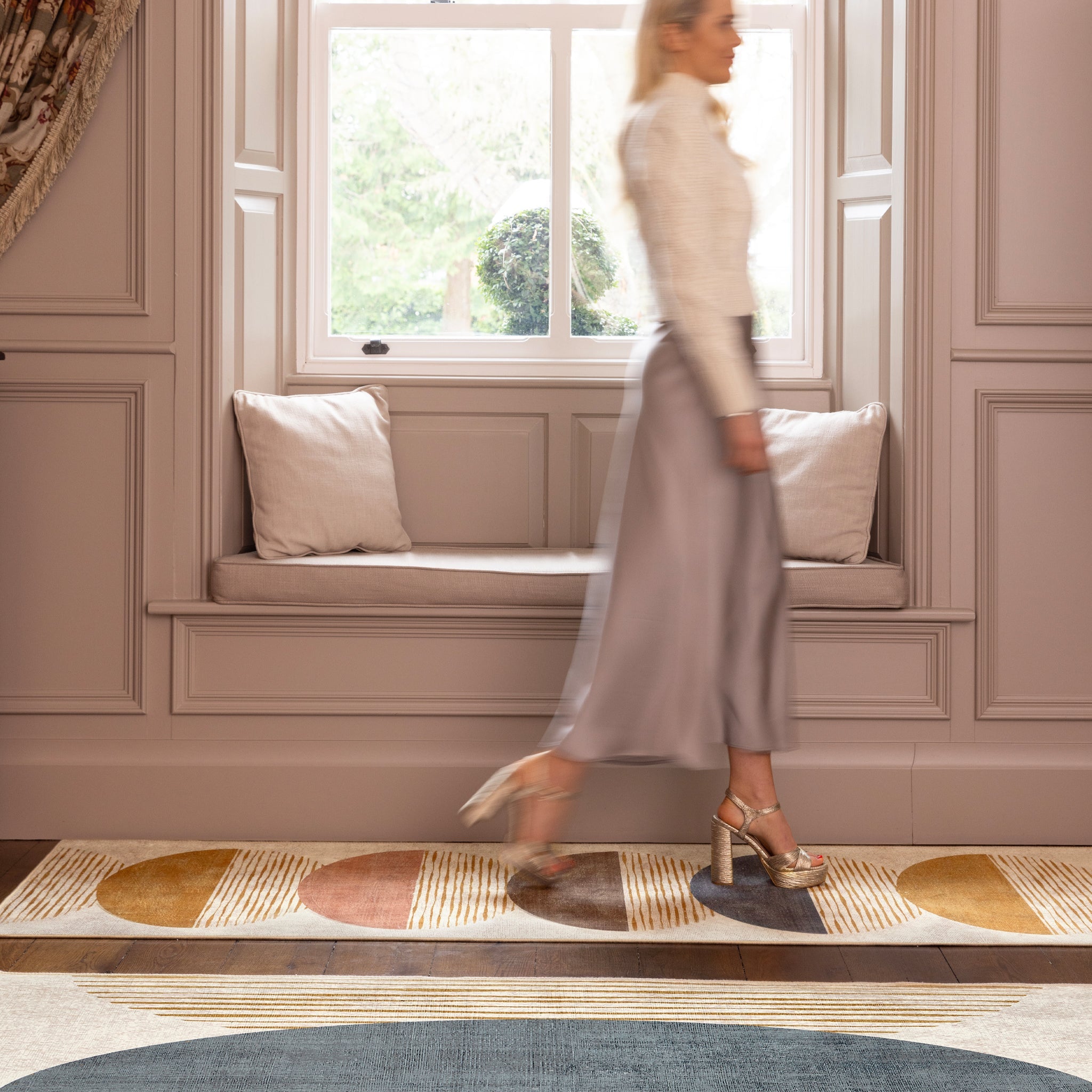 Oval Eclipse Eco-Washable Rug 3