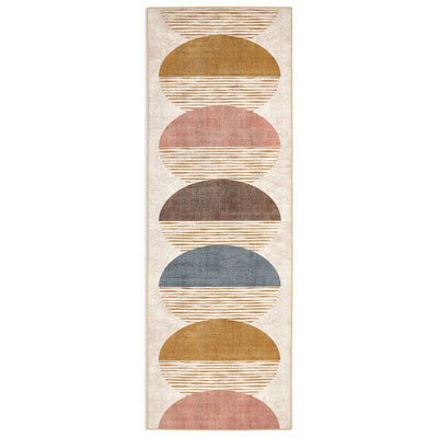 Oval Eclipse Eco-Washable Runner 7