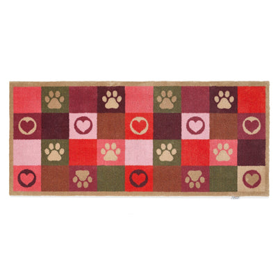 Hug Rug Patchwork Paws Washable Runner