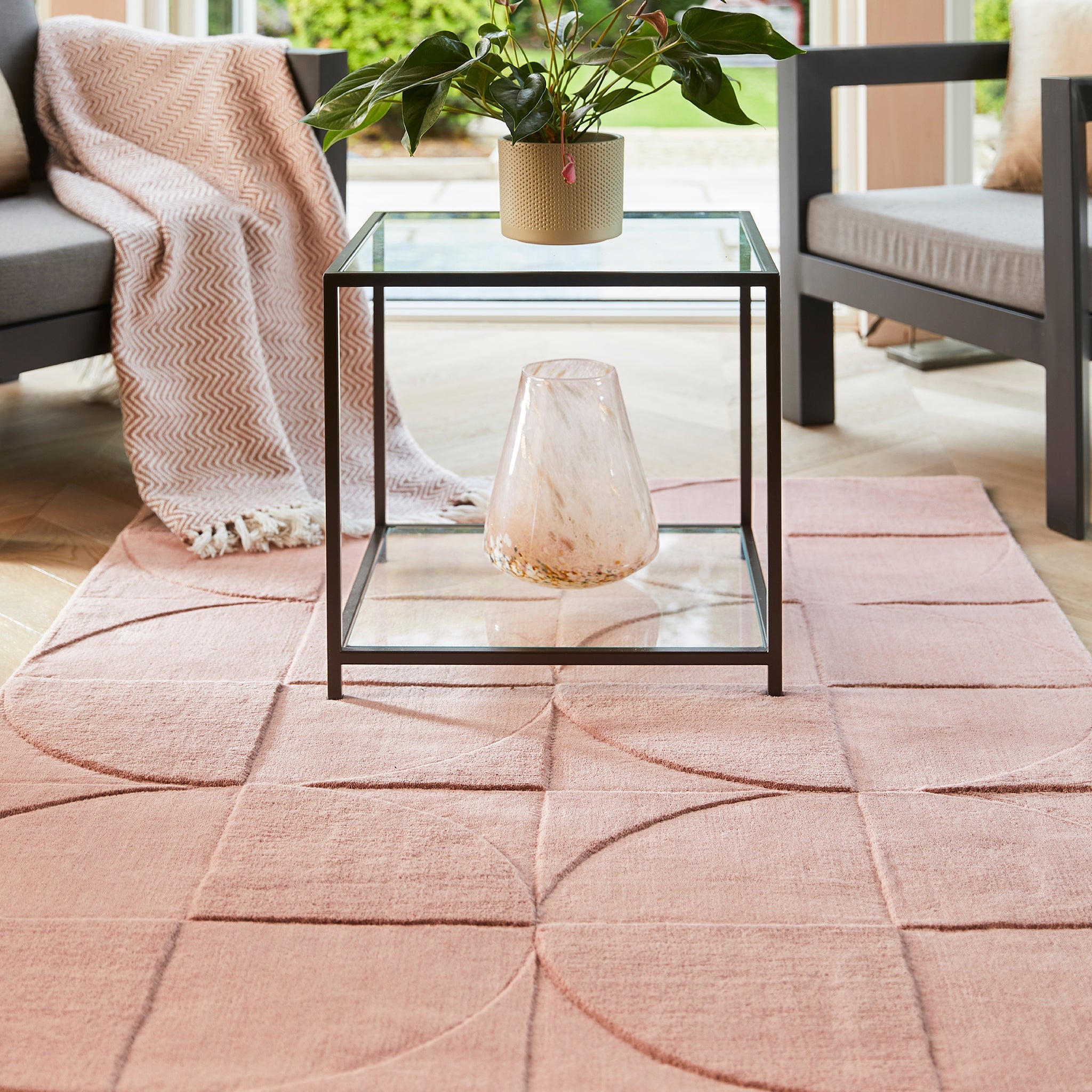 Penny Rug Blush 3