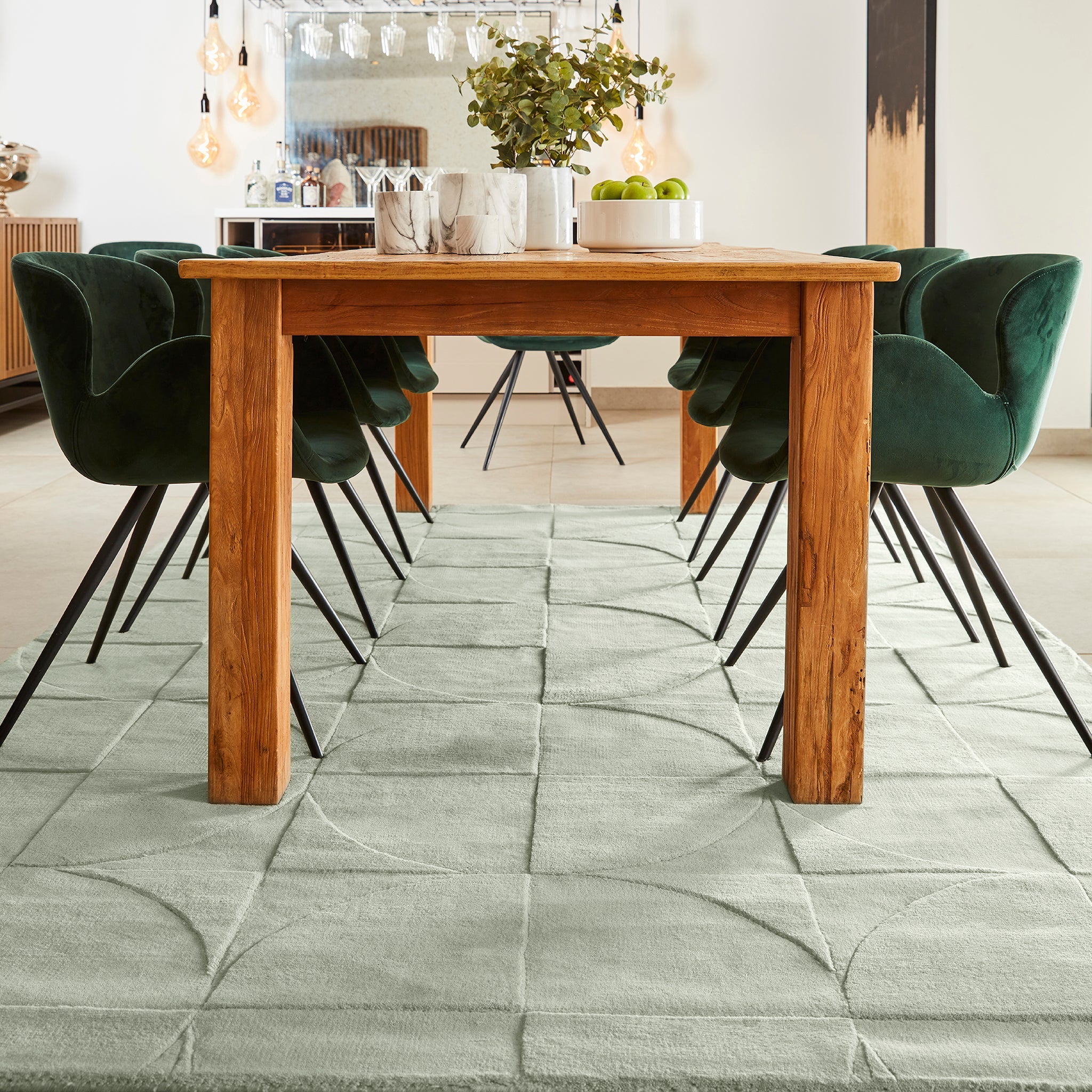 Penny Rug Eucalyptus 2