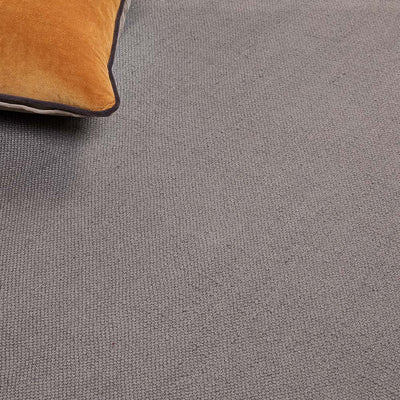 Plain Washable Rug Warm Grey 4