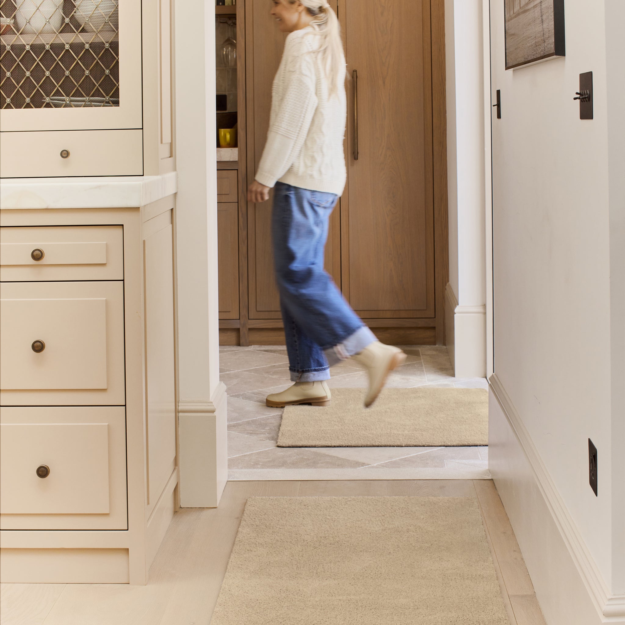 Plain Fleck - Beige Doormat